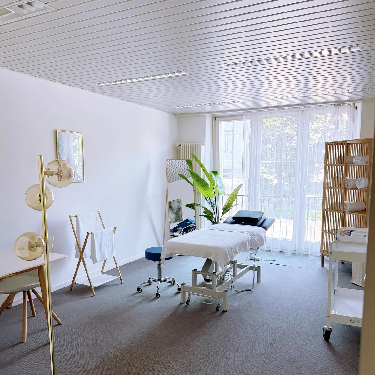 Praxisraum des Massage Zentrum Menziken