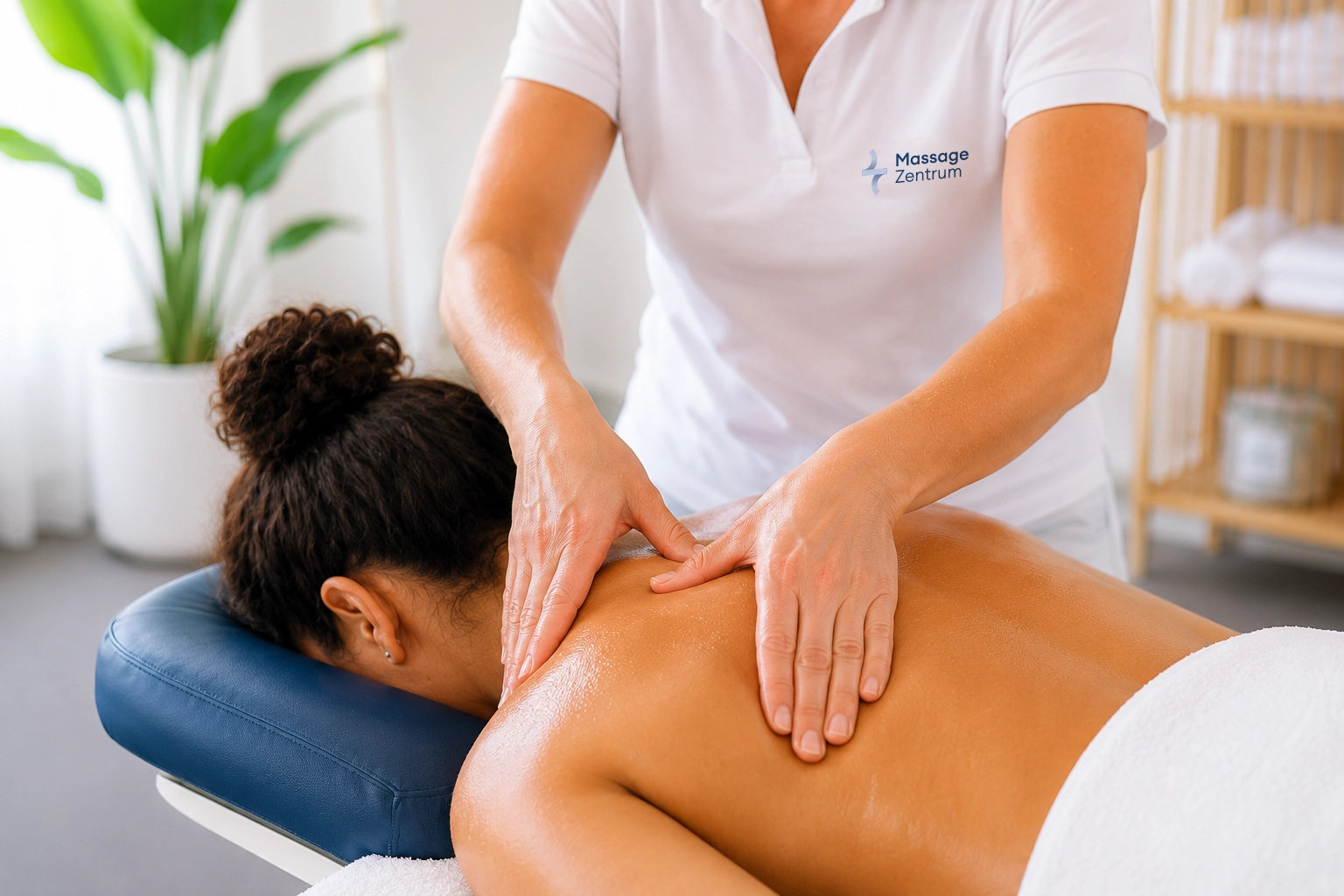 Klassische schwedische Massage in der Praxis an der Centralstrasse in Sursee